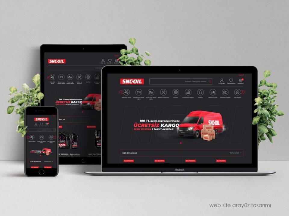 Web Site Arayüz Tasarımı